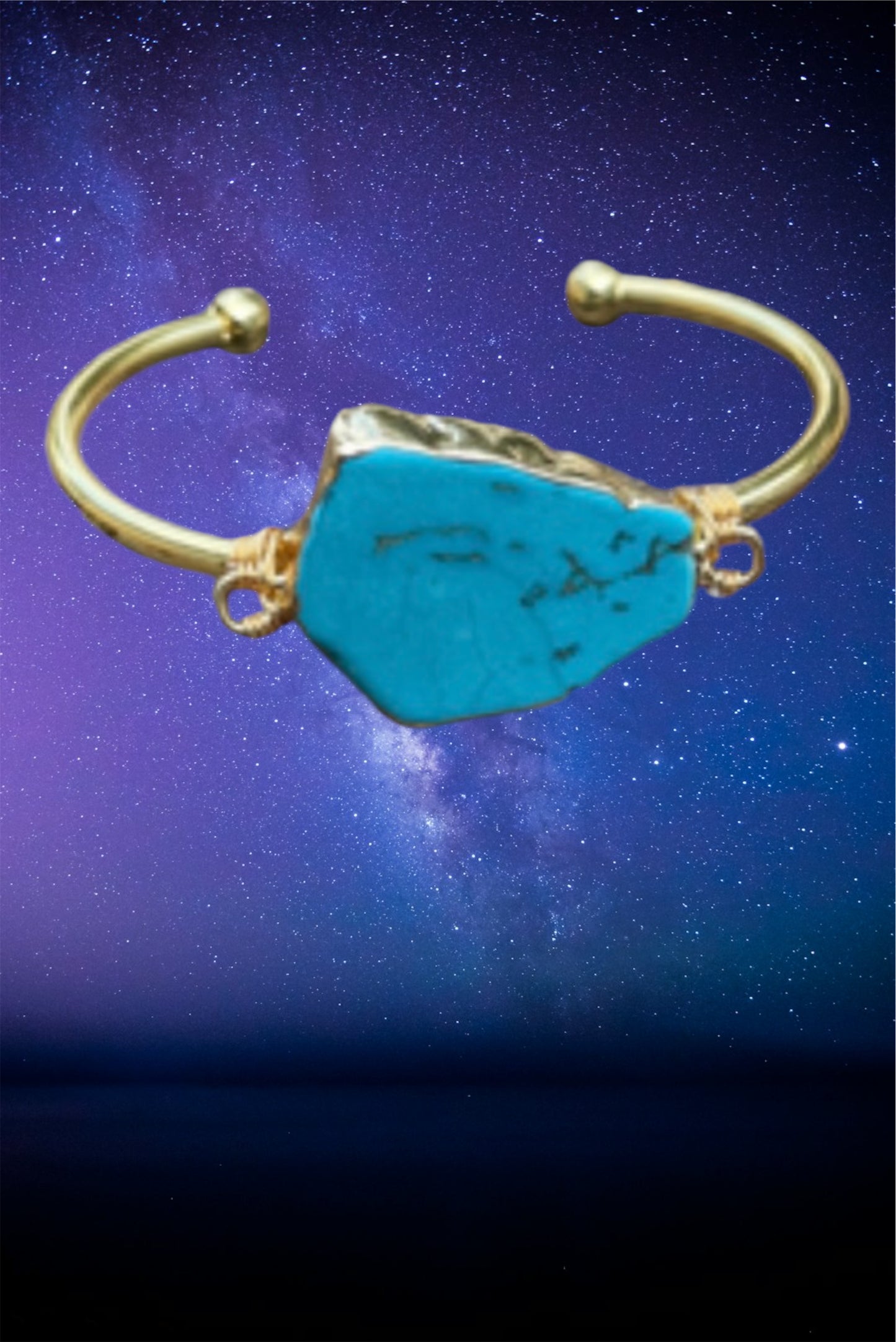 Turquoise gemstone bracelet