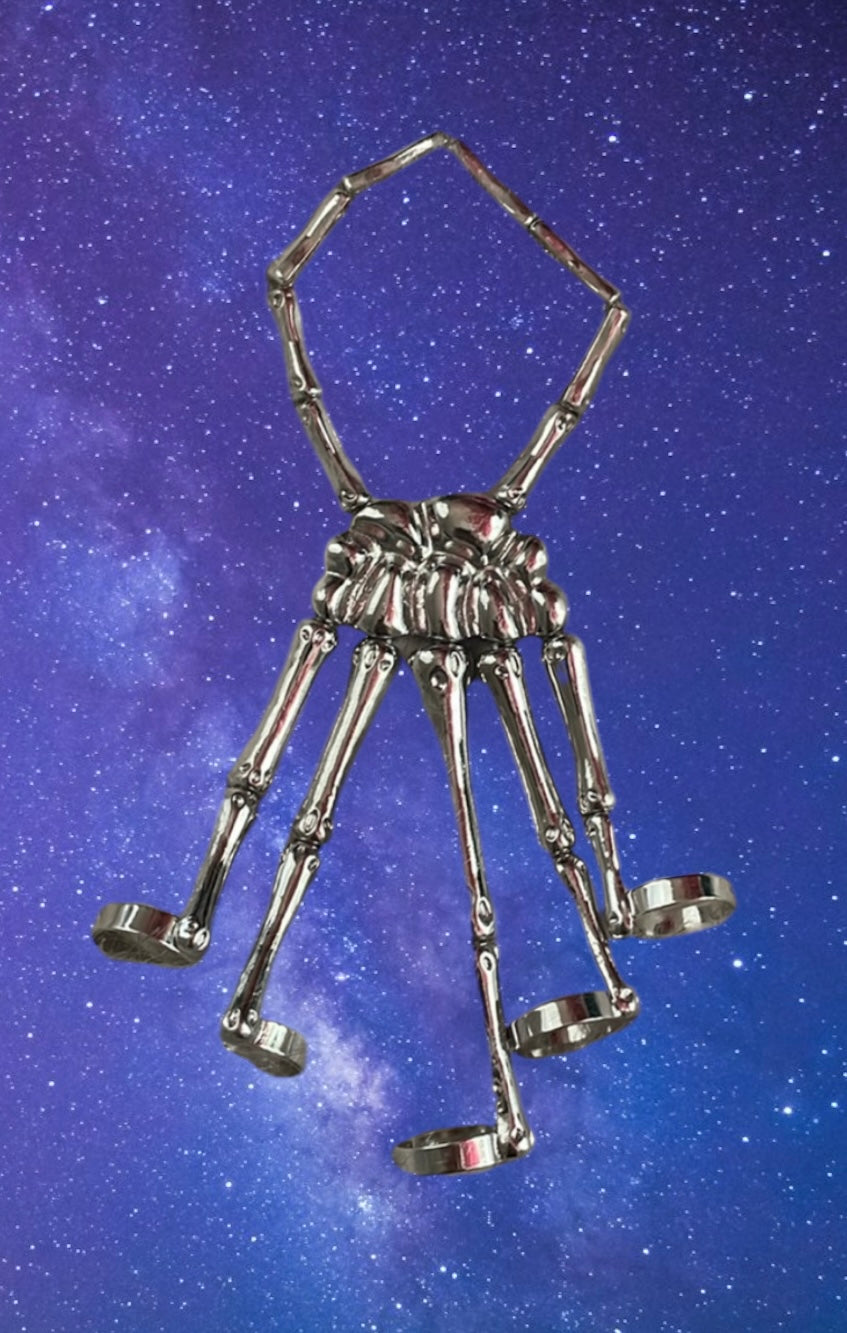 Skeleton hand bracelet -FINAL SALE-