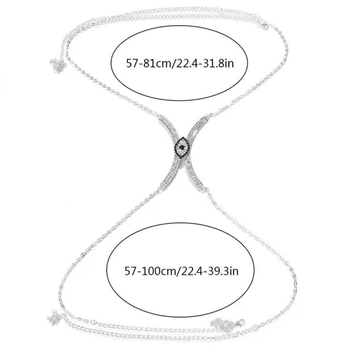 Evil eye body jewelry