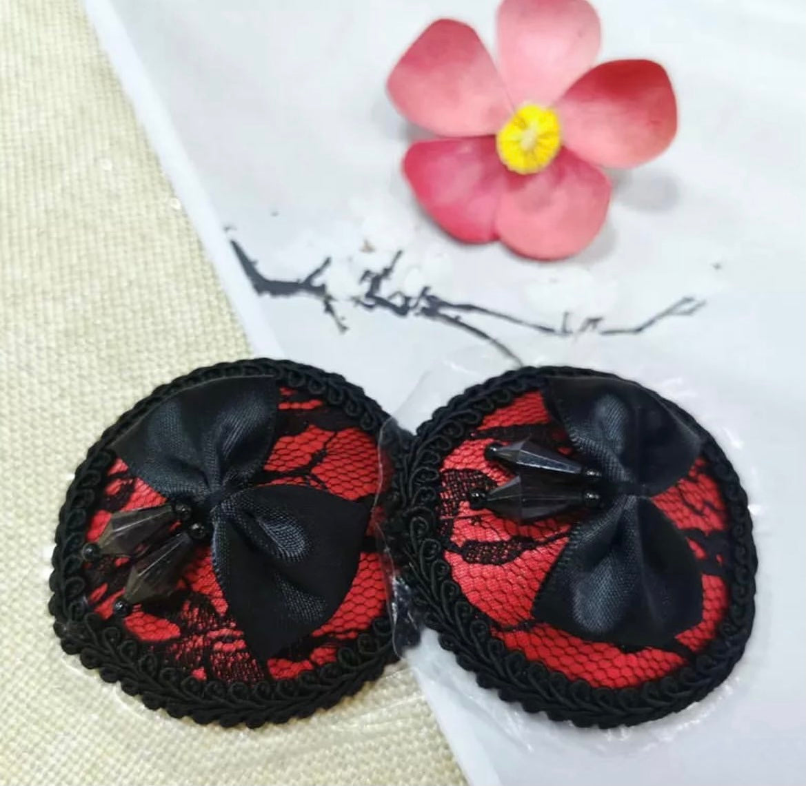 Heart and circular pasties -FINAL SALE-