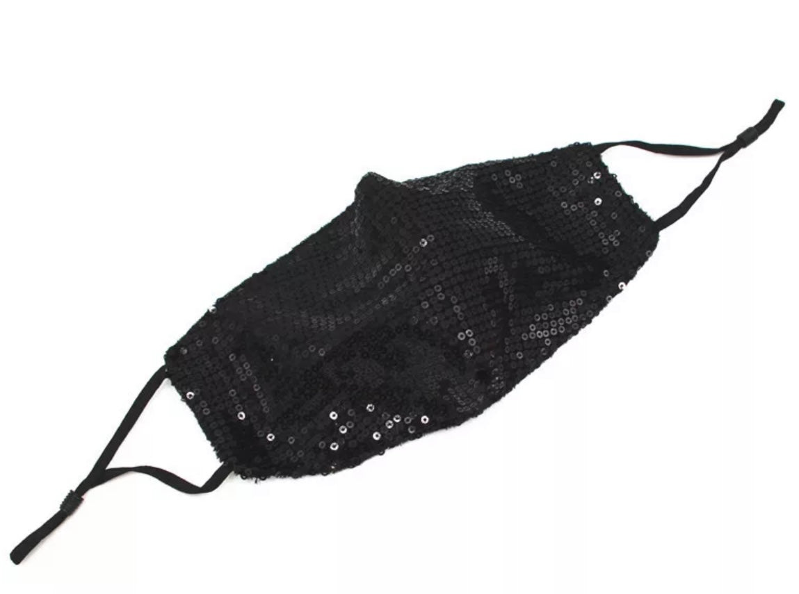 Sequin mask