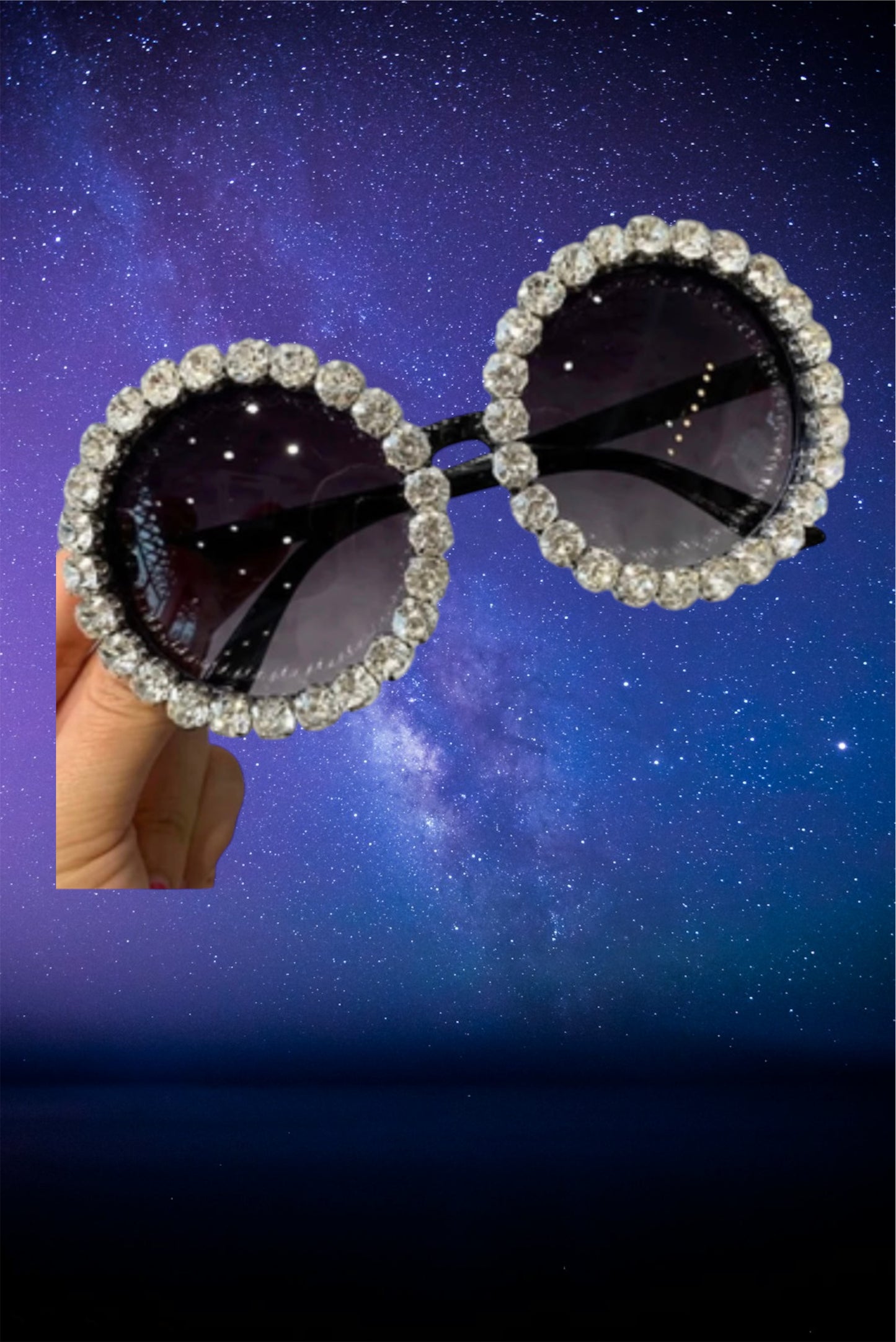 Rhinestone sunglasses