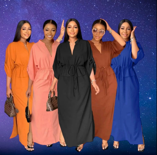 Plus size maxi dress