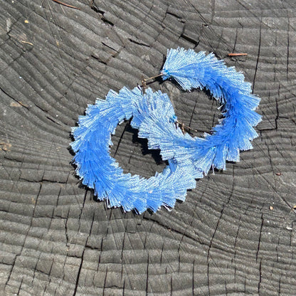 Tassel hoop earrings