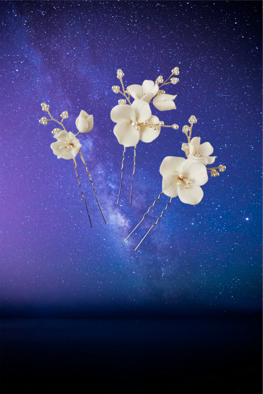 Wedding hair clips -FINAL SALE-