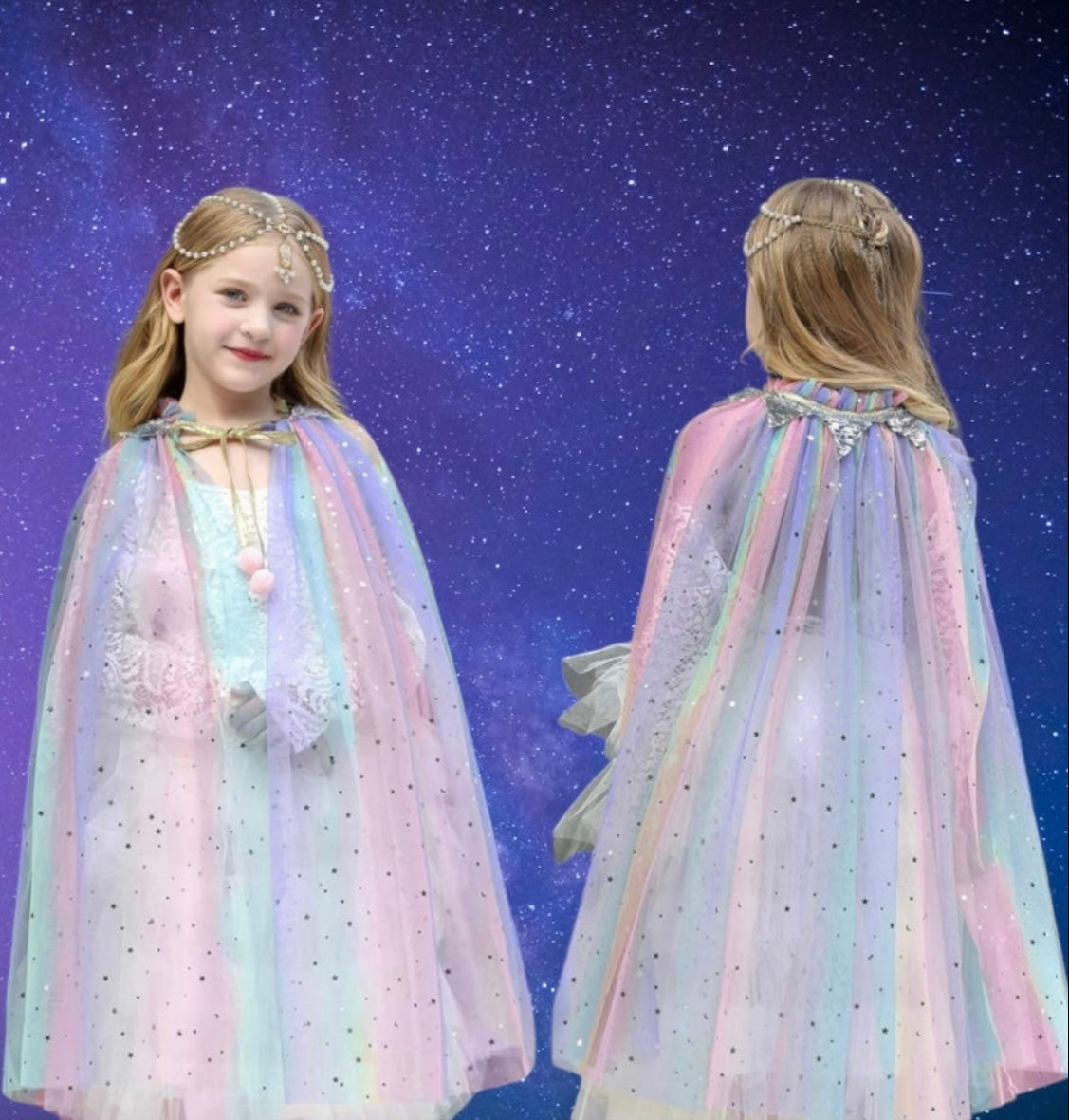 GIrls Princess Cape -Final sale-