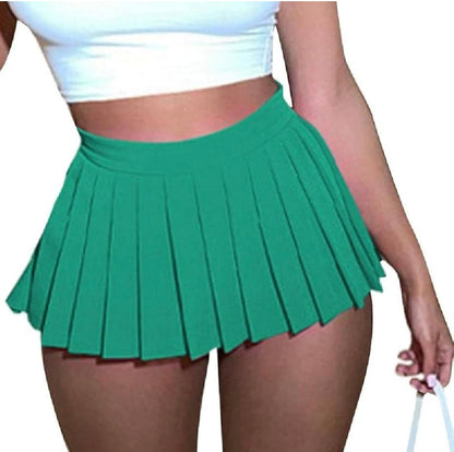 Pleated mini skirt -FINAL SALE -