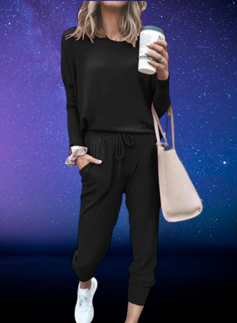 Two piece loungewear set