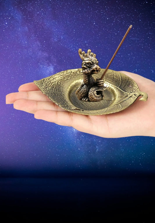 Antique bronze incense holder