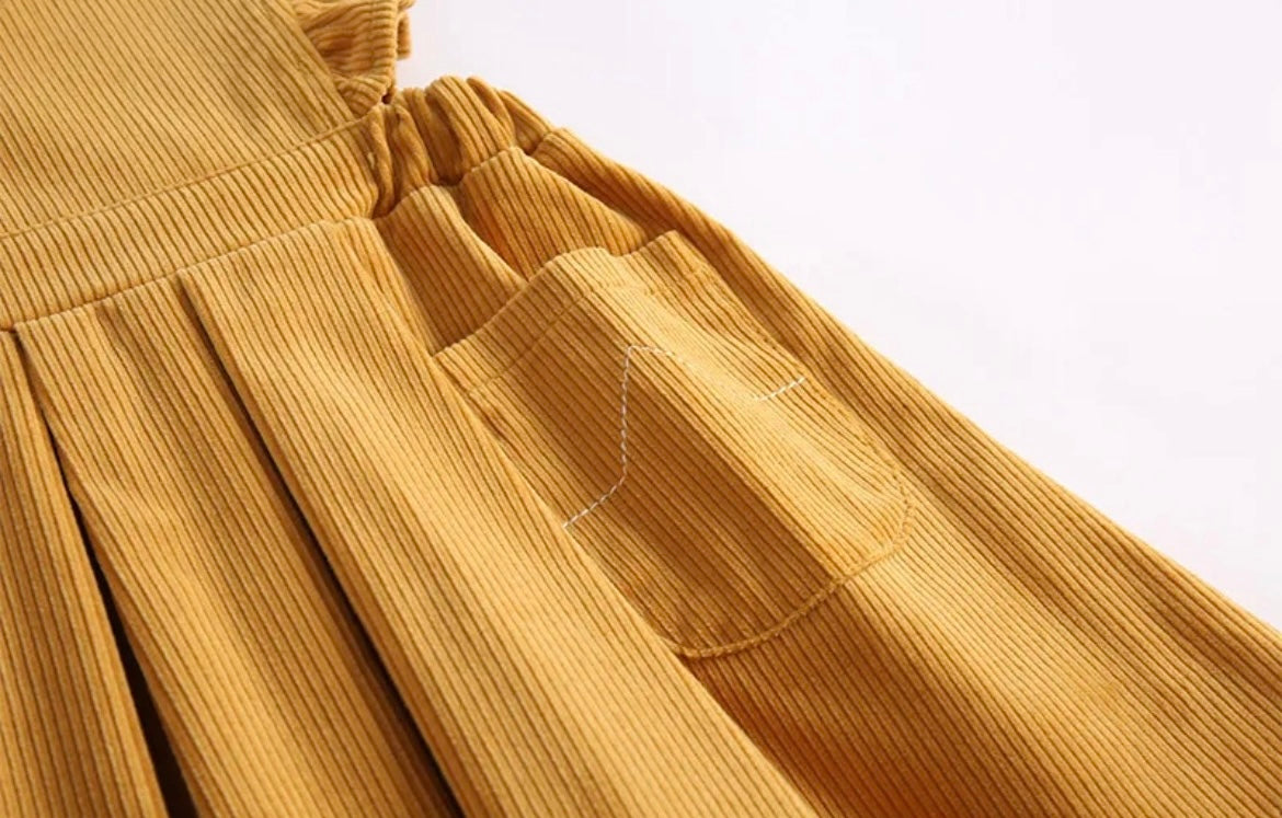 Girls corduroy dress