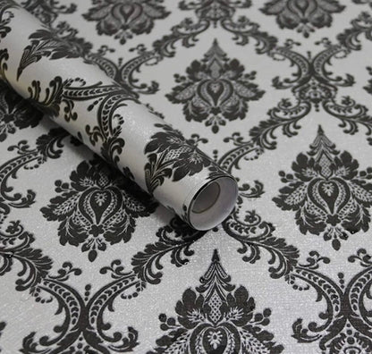 Damask wallpaper