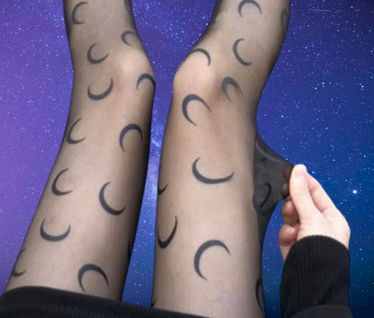 Moon stockings -FINAL SALE-