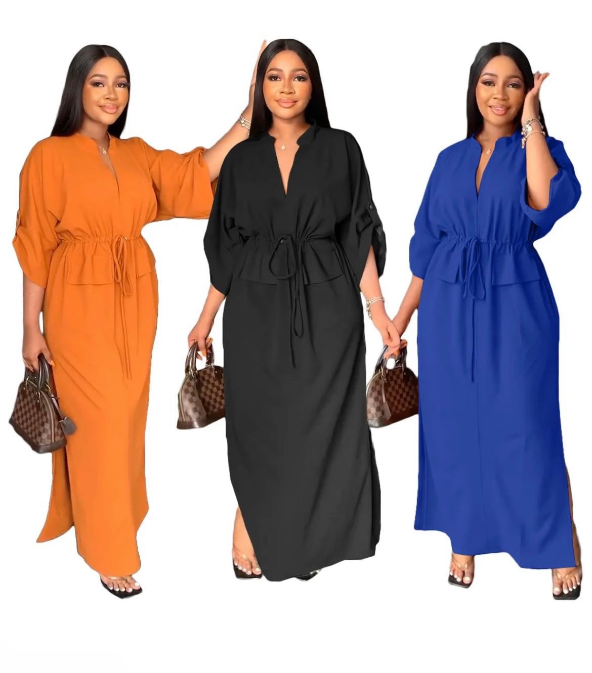 Plus size maxi dress