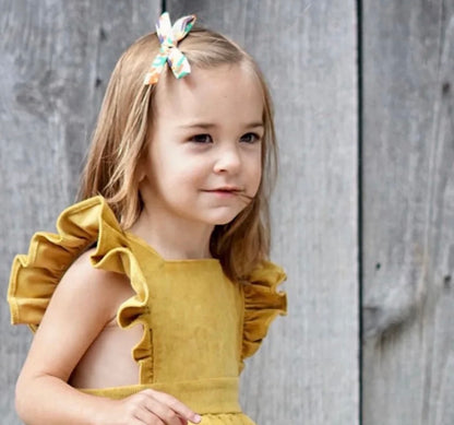 Girls corduroy dress