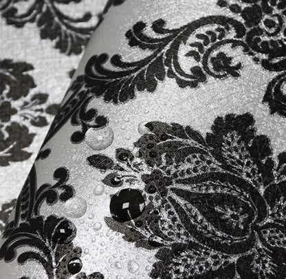 Damask wallpaper