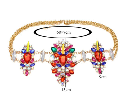 Rhinestone gem body jewelry -FINAL SALE-