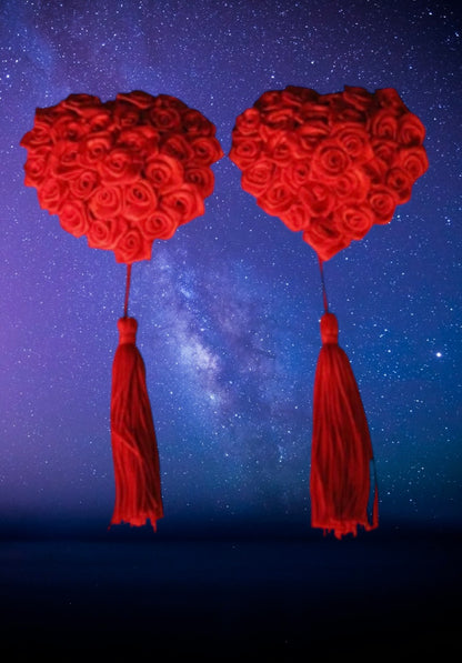 Heart and circular pasties -FINAL SALE-