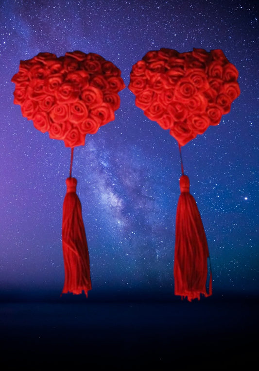 Heart and circular pasties -FINAL SALE-