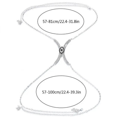 Evil eye body jewelry