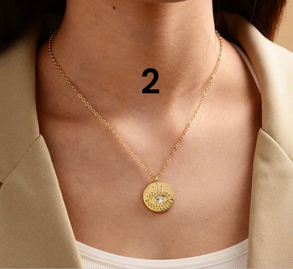 Evil eye necklaces