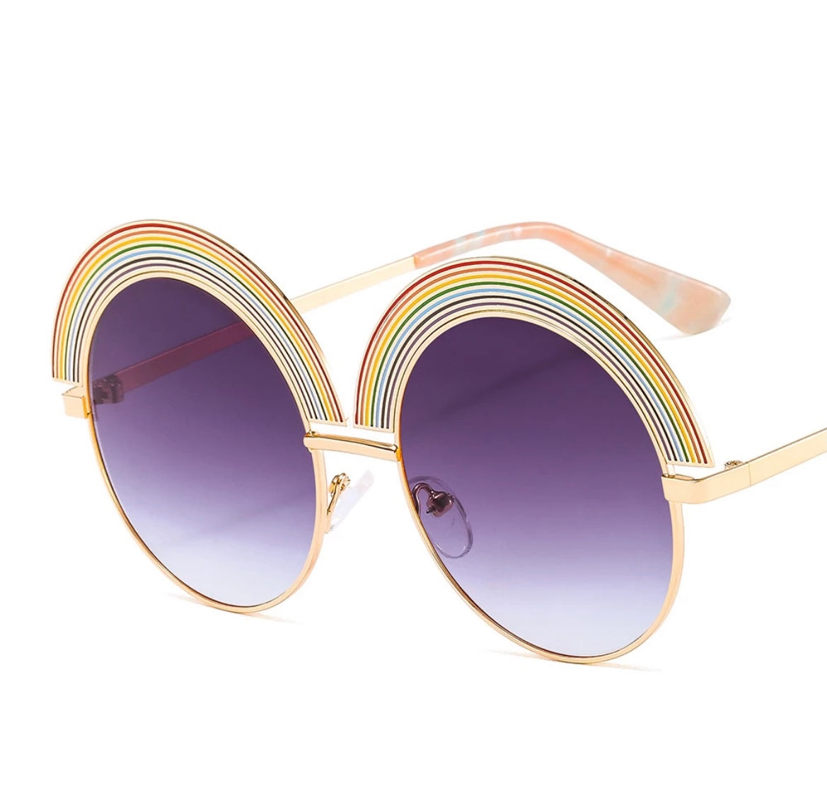 Fun rainbow sunglasses -Final sale-
