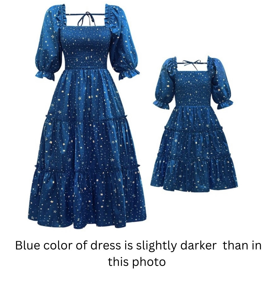 Mommy and me identical dresses