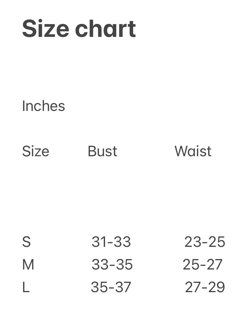 Lena black corset top