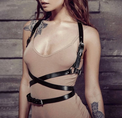 Women's body harness