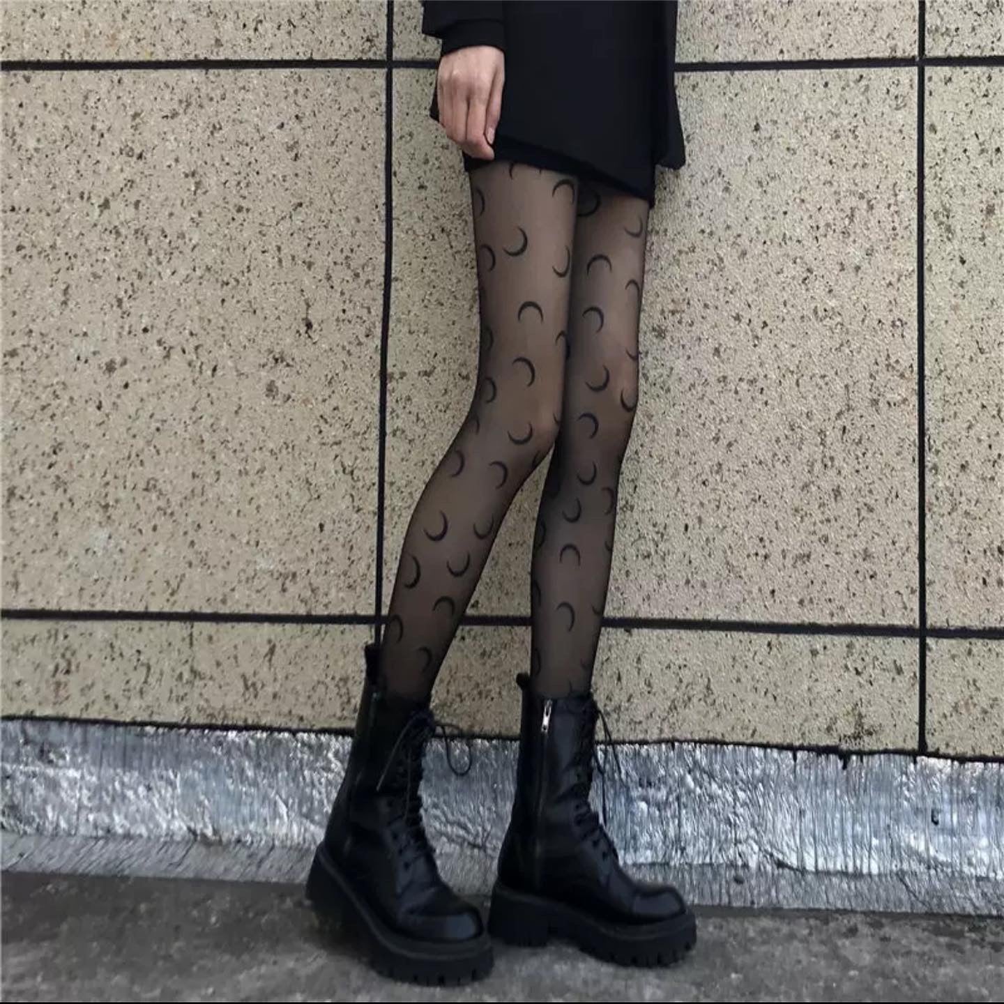 Moon stockings -FINAL SALE-