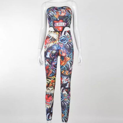 Graffiti two piece set -FINAL SALE-