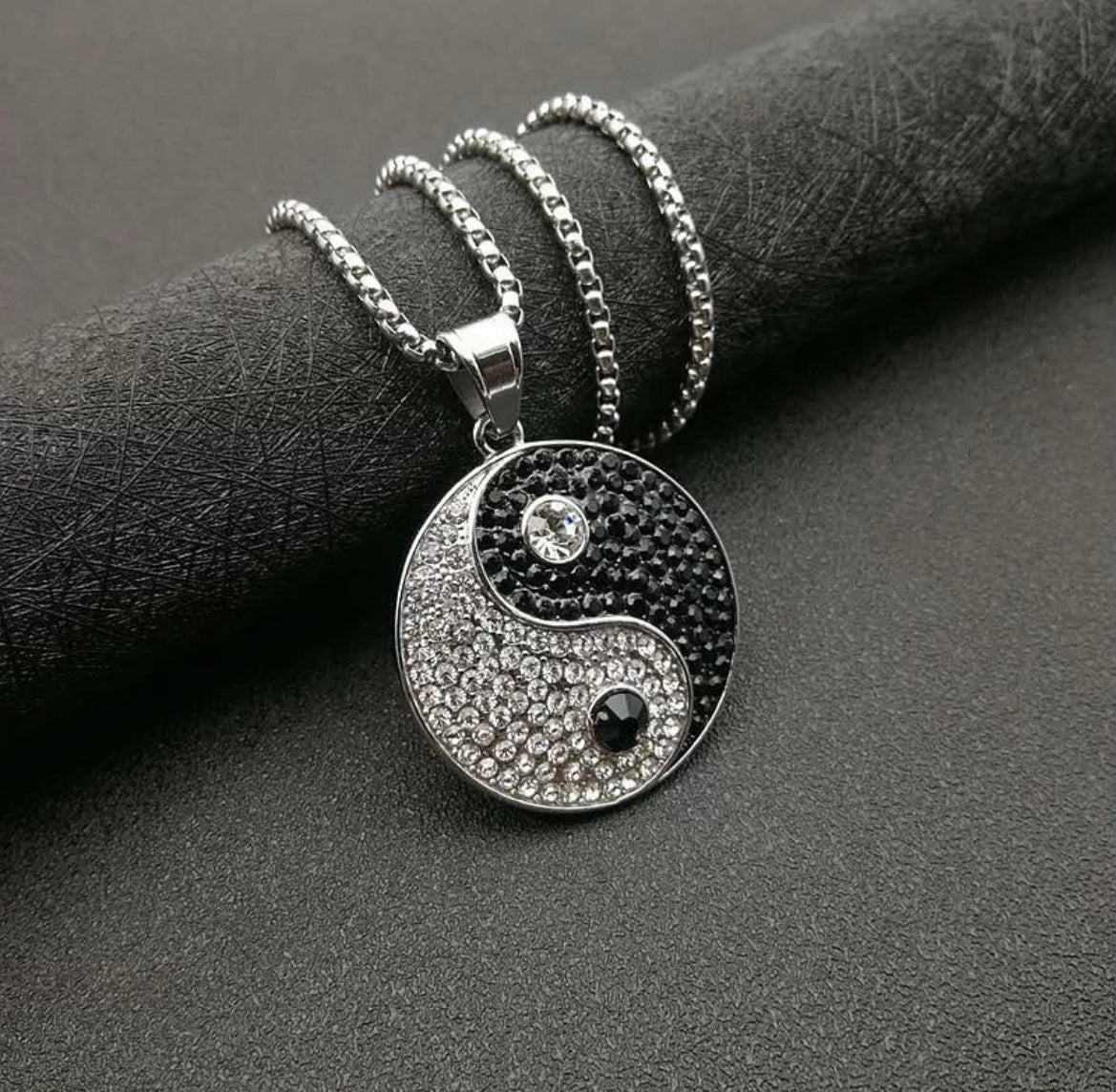 Yin Yang necklace -FINAL SALE-