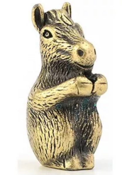 Antique bronze incense holder