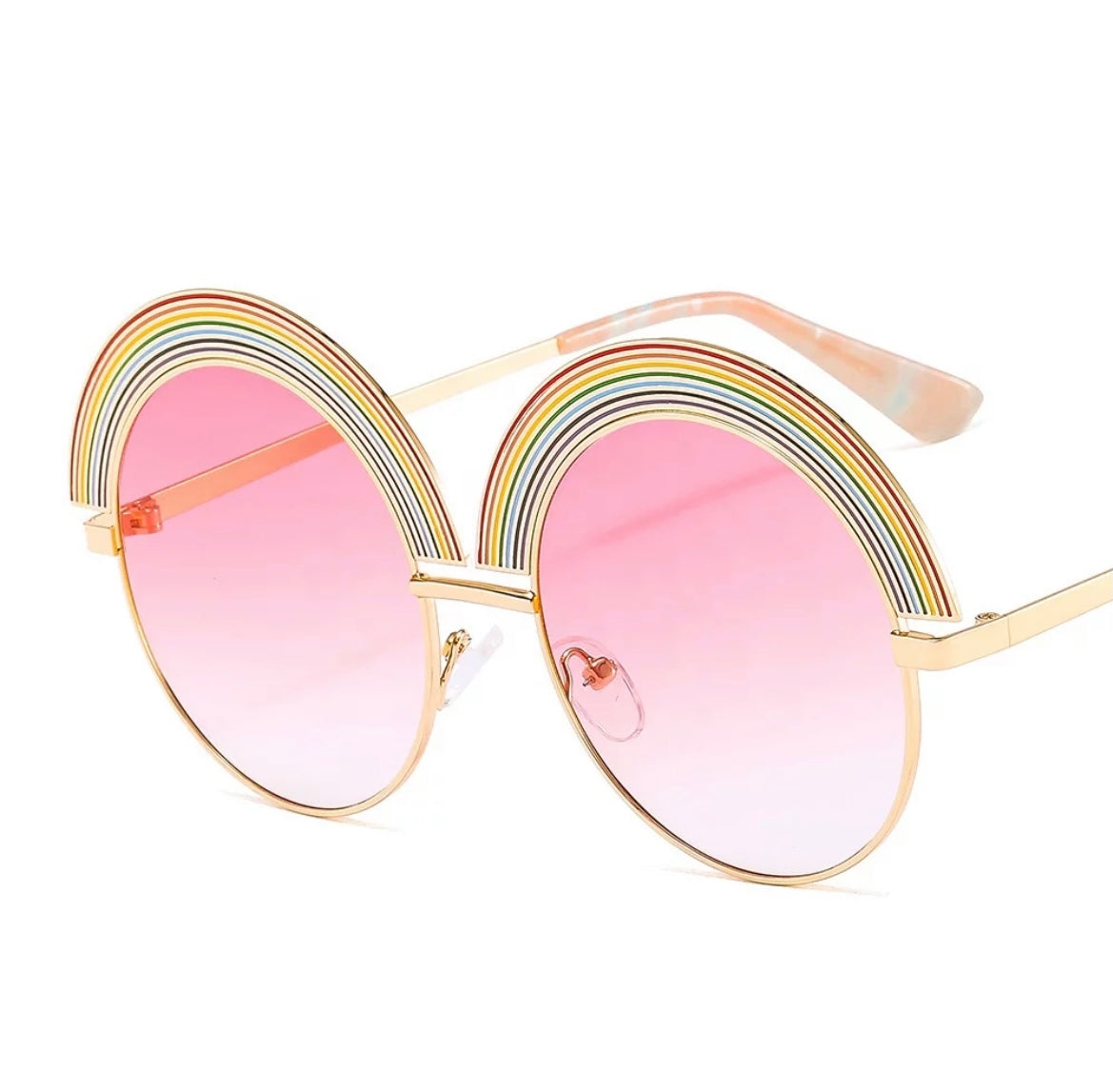 Fun rainbow sunglasses -Final sale-