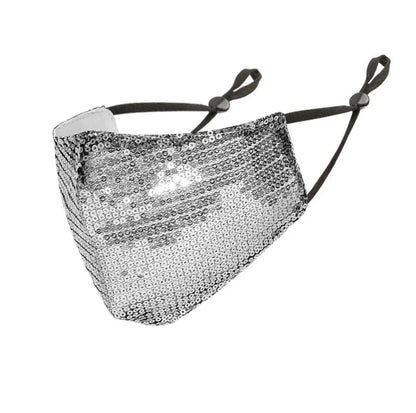 Sequin mask