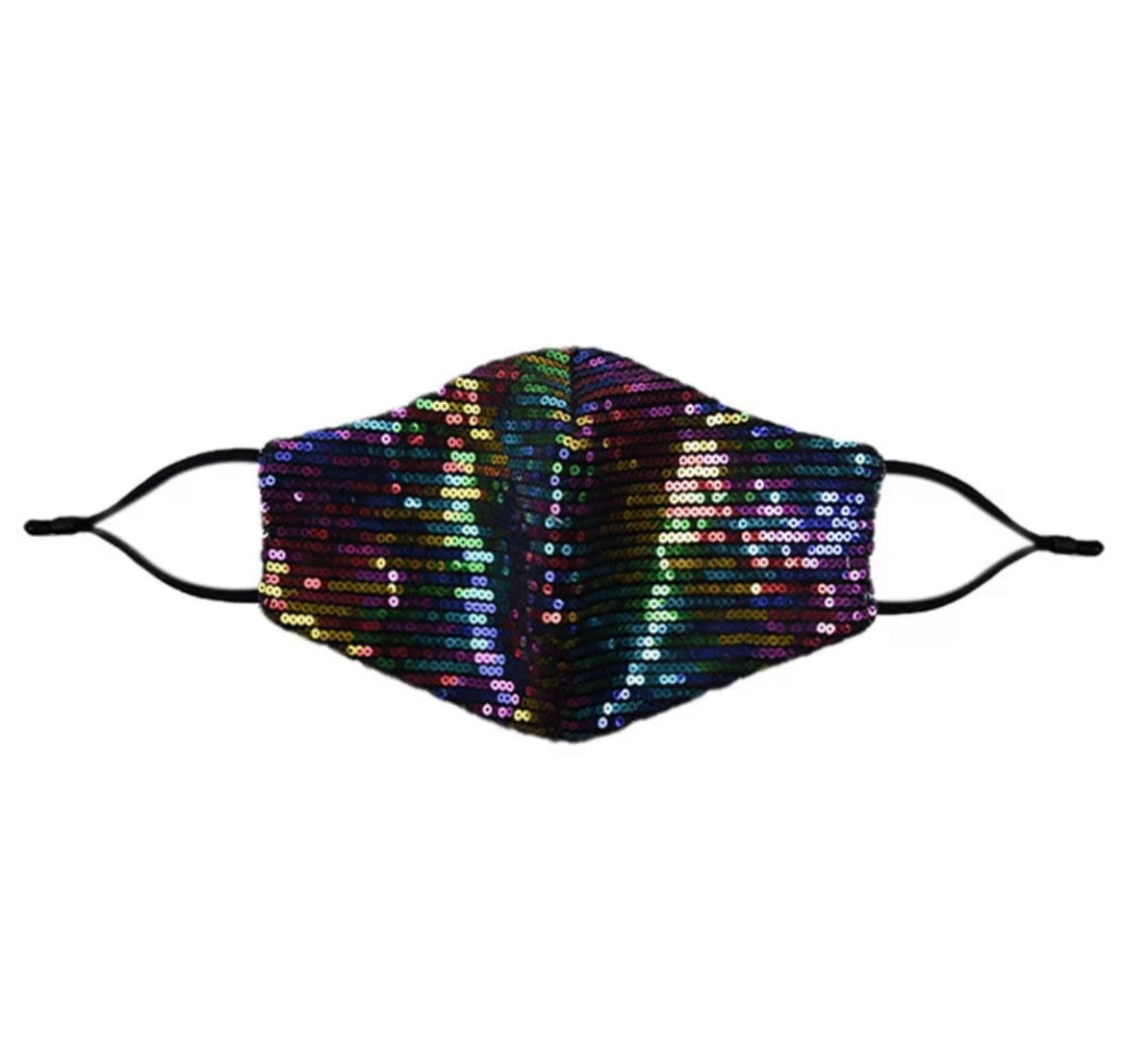 Sequin mask