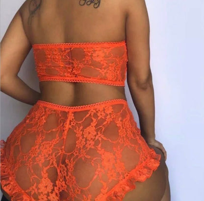 LIngerie short set -FINAL SALE-