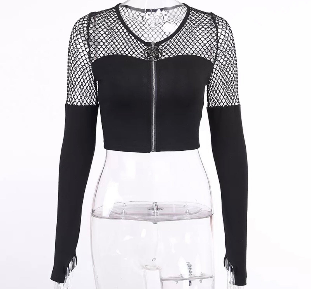 Pentagram mesh top
