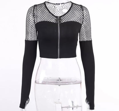 Pentagram mesh top