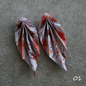 Unique handmade origami earrings