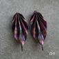 Unique handmade origami earrings