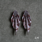 Unique handmade origami earrings