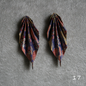 Unique handmade origami earrings
