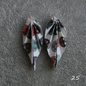 Unique handmade origami earrings - special edition