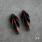 Unique handmade origami earrings - special edition