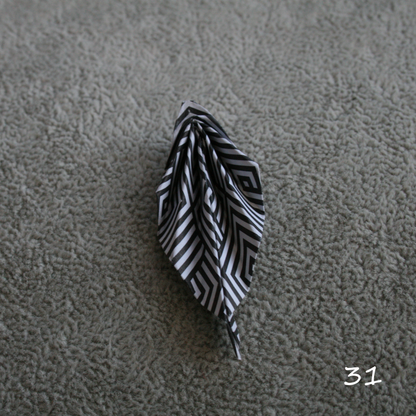 Unique handmade origami earrings - special edition