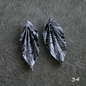 Unique handmade origami earrings - special edition