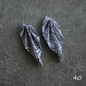 Unique handmade origami earrings - special edition
