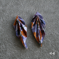 Unique handmade origami earrings - special edition