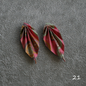 Unique handmade origami earrings - special edition